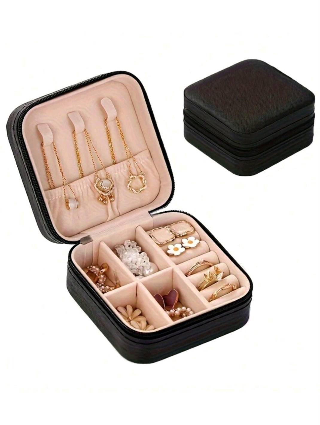 1pc Portable Mini Jewelry box