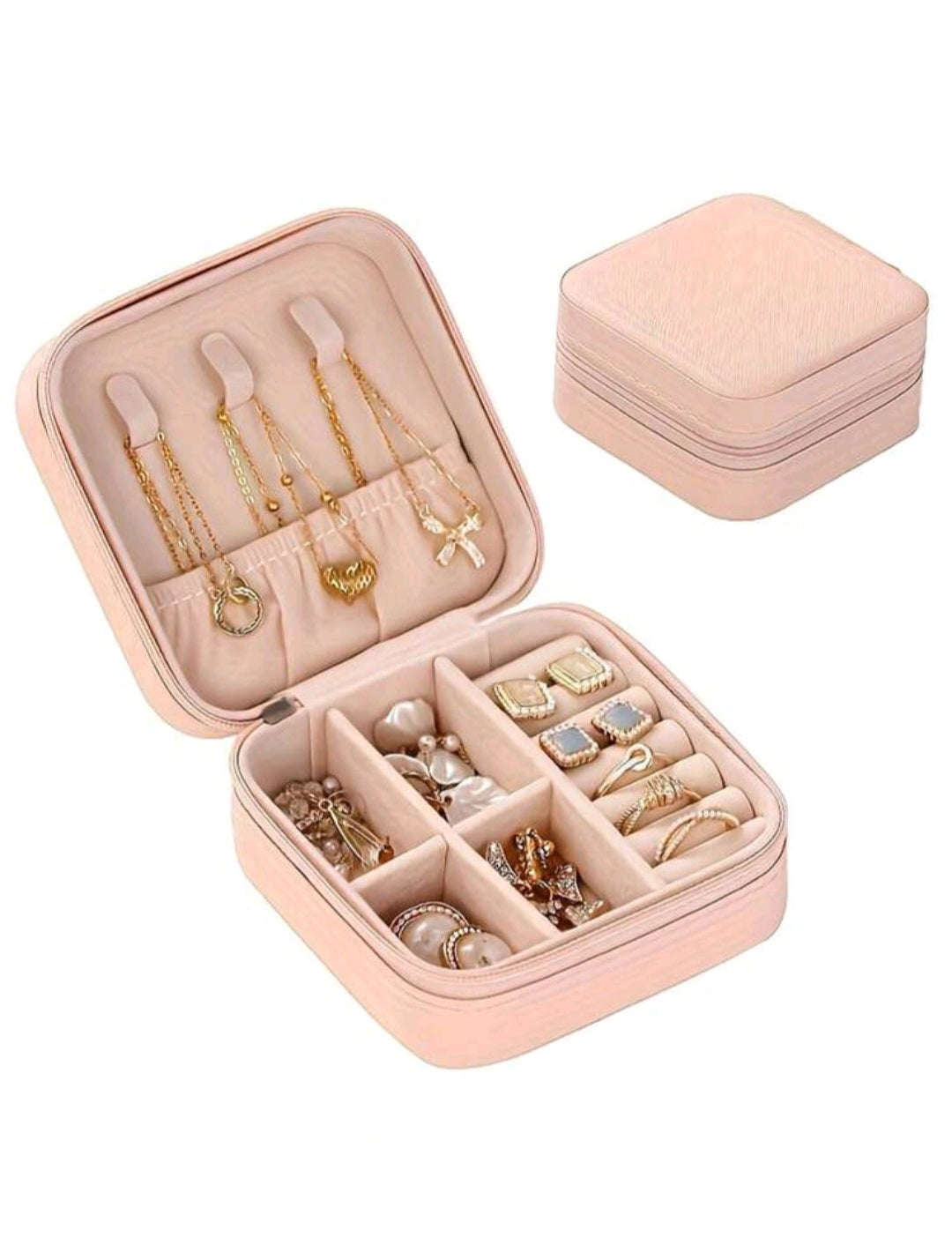 1 PC Portable Jewelry Box